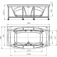 Акриловая ванна Сиэтл 190х100 от Radomir (1-01-0-0-1-036)