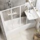 Акриловая ванна Ravak Be Happy II, 160 x 75 см, левая/правая, белая, C961000000/C971000000