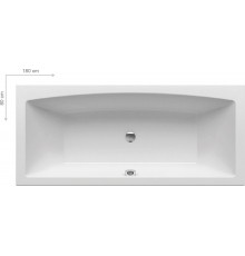 Акриловая ванна Ravak Formy 02, 180 x 80 см, белая, C891000000