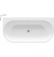 Акриловая ванна Ravak Freedom X, 160 х 80 см, XC00100024