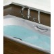Чугунная ванна Roca Malibu 170 х 70 см, 2333G0000 с  ручками и ножками