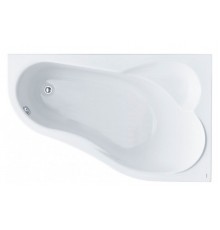 Ванна акриловая Santek Ибица XL 160х100 см, асимметричная, правосторонняя, белая