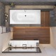 Акриловая ванна Vagnerplast Briana 170 x 75 см