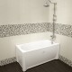 Акриловая ванна Vannesa Николь 150 x 70 см с каркасом