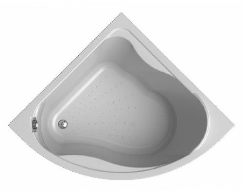 Акриловая ванна Радомир Vannesa Альтея 125x125 см, с фронтальной панелью и каркасом, 2-78-0-0-1-219
