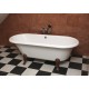 Квариловая ванна Villeroy&Boch Hommage 177x77 см UBQ180HOM7V-01 на деревянных ножках