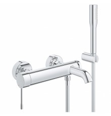 Смеситель Grohe Essence New 33628001 для ванны/душа с гарнитуром