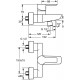 Смеситель Hansa Ligna 06742103 для ванны/душа