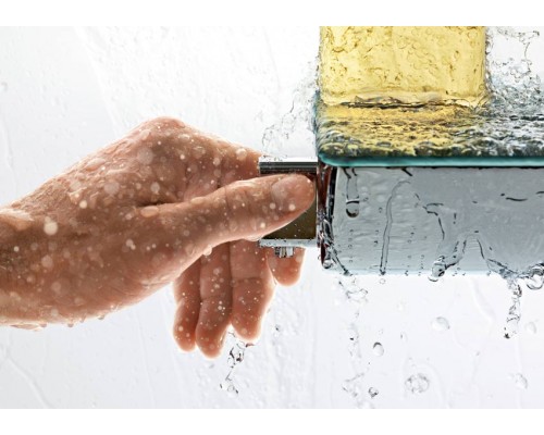 Смеситель Hansgrohe Ecostat Select 13141000 термостатический для ванны и душа, хром