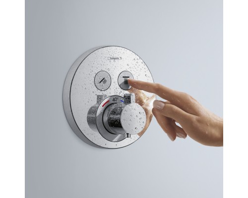 Термостат Hansgrohe ShowerSelect S, хром, 15743000