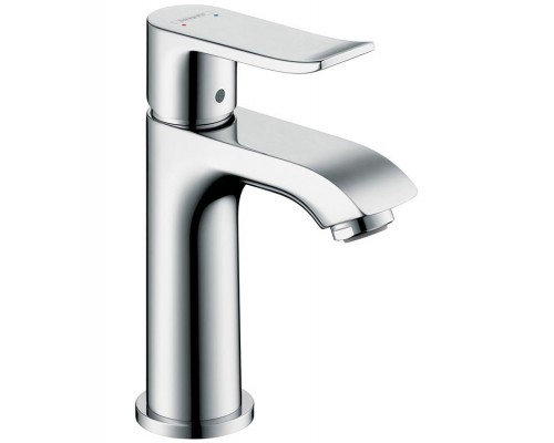 Смеситель Hansgrohe Metris 31088000 для раковины, со сливным гарнитуром