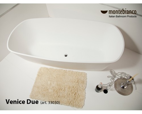 Ванна из литьевого мрамора Montebianco Venice Due 33030 186 х 90 см