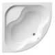 Акриловая ванна Ravak Gentiana 150 х 150 см, белая, CG01000000