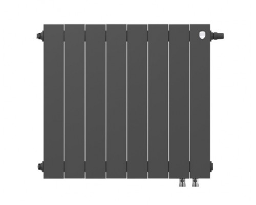 Радиатор Royal Thermo Piano Forte 500 VDR 8 секции, настенный, черный (Noir Sable), RTPNNSVD50008, НС-1338431