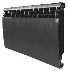 Радиатор биметаллический Royal Thermo BiLiner 500 12 секций, noir sable (НС-1176310)