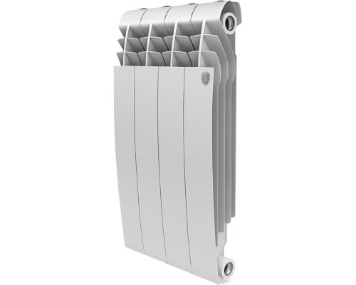 Радиатор биметаллический Royal Thermo BiLiner 500 Bianco Traffico 4 секции (НС-1176296)
