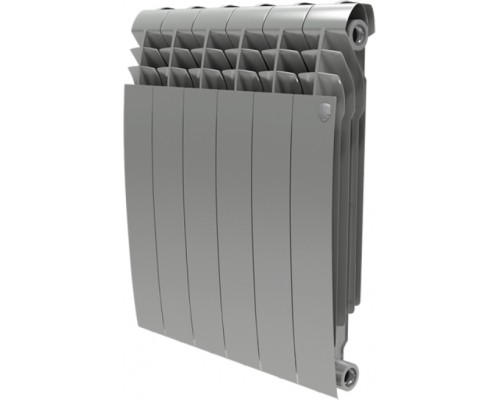 Радиатор биметаллический Royal Thermo BiLiner 500 Silver Satin, 6 секций