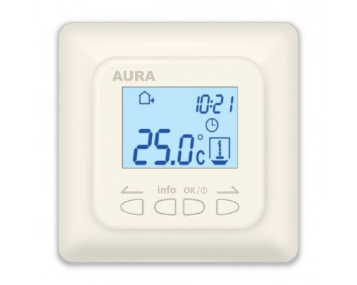 Терморегулятор Aura Technology LTC 730 ivory (кремовый), CN554