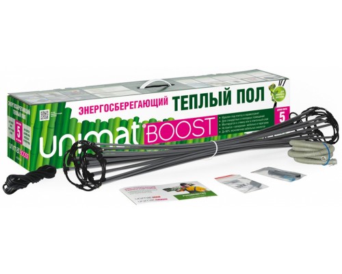 Теплый пол Caleo Unimat Boost-0300: площадь обогрева 2,49 кв.м., мощность 414 Вт