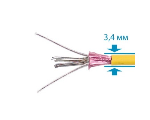 Теплый пол Energy Cable 1000 Вт, площадь обогрева 8,0-10,0 м2