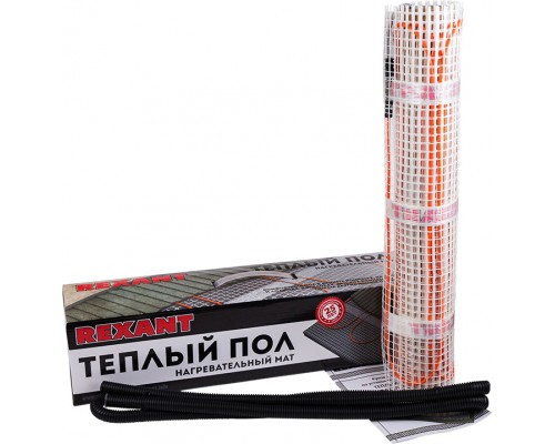 Теплый пол Rexant Rexant 51-0503 1,5м2: площадь обогрева 1,5 кв.м., мощность 240 Вт