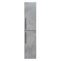 Шкаф - пенал Brevita Rock - 35 подвесной правый (светло-серый)