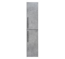 Шкаф - пенал Brevita Rock - 35 подвесной правый (светло-серый)