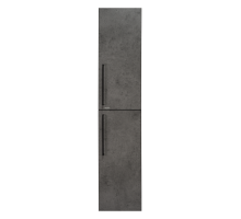 Шкаф - пенал Brevita Rock - 35 подвесной правый (темно-серый)