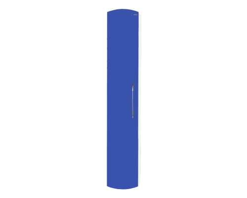 Шкаф - пенал Misty Корсика - 30 Пенал подвесной левый BL - 19M (синий)Л-Кор05030-11ПоЛ