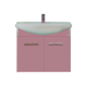 Тумба под раковину Misty Джулия - 65 Тумба подвесная розовая Л-Джу01065-1210По
