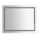 Зеркало Misty 2 Неон - Зеркало LED 1000х800 сенсор на зеркале (двойная подсветка)