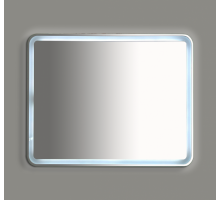 Зеркало Misty 3 Неон - Зеркало LED 1000х800 сенсор на корпусе (с круглыми углами)