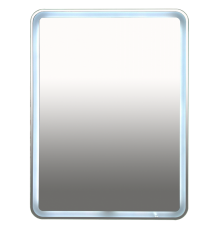 Зеркало Misty 3 Неон -Зеркало LED600х800 сенсор на корпусе (с круглыми углами)