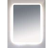 Зеркало Misty 3 Неон -Зеркало LED600х800 сенсор на зеркале(с круглыми углами)