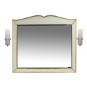 Зеркало Misty Анжелика 100 бежевое сусальное золото Л-Анж02100-381Св