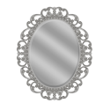 Зеркало Misty Аврора O.1076.PA.ZA col 146 Зеркало 820х1020 (серебро, овальное)