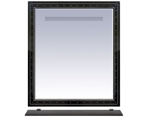 Зеркало Misty Bella - 75 Зеркало черное с кристаллами Л-Бел02075-0216