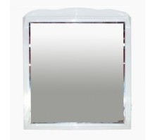 Зеркало Misty Дайна -100 зеркало свет белая эмальП-Дай02100-011Св
