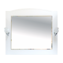 Зеркало Misty Эльбрус -100 Зеркало белая эмаль П-Эль02100-011
