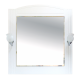 Зеркало Misty Эльбрус - 80 Зеркало белая эмаль П-Эль02080-011