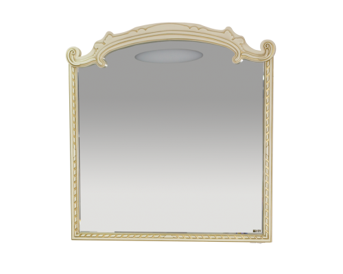 Зеркало Misty Элис -120 Зеркало беж.патина/стекло Л-Эли02120-033