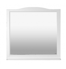 Зеркало Misty Лувр-105 Зеркало в раме, белое П-Лвр02105-012Р