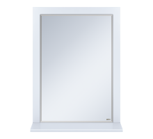 Зеркало Misty Сахара - 60 в раме белое П-Сах02060-011