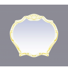 Зеркало Misty Tiffany 100 белое сусальное золото Л-Тиф02100-391
