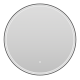 Зеркало Brevita Pluto - 600x600 (черное)