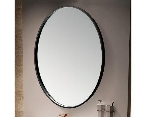 Зеркало Misty Melana - 60 овальное (черное)