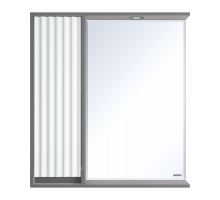 Зеркальный шкаф Brevita Balaton - 75 левый (комбинированный)
