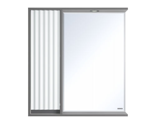 Зеркальный шкаф Brevita Balaton - 75 левый (комбинированный)