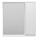 Зеркальный шкаф Brevita Balaton - 80 правый (белый)