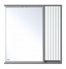 Зеркальный шкаф Brevita Balaton - 80 правый (комбинированный)
